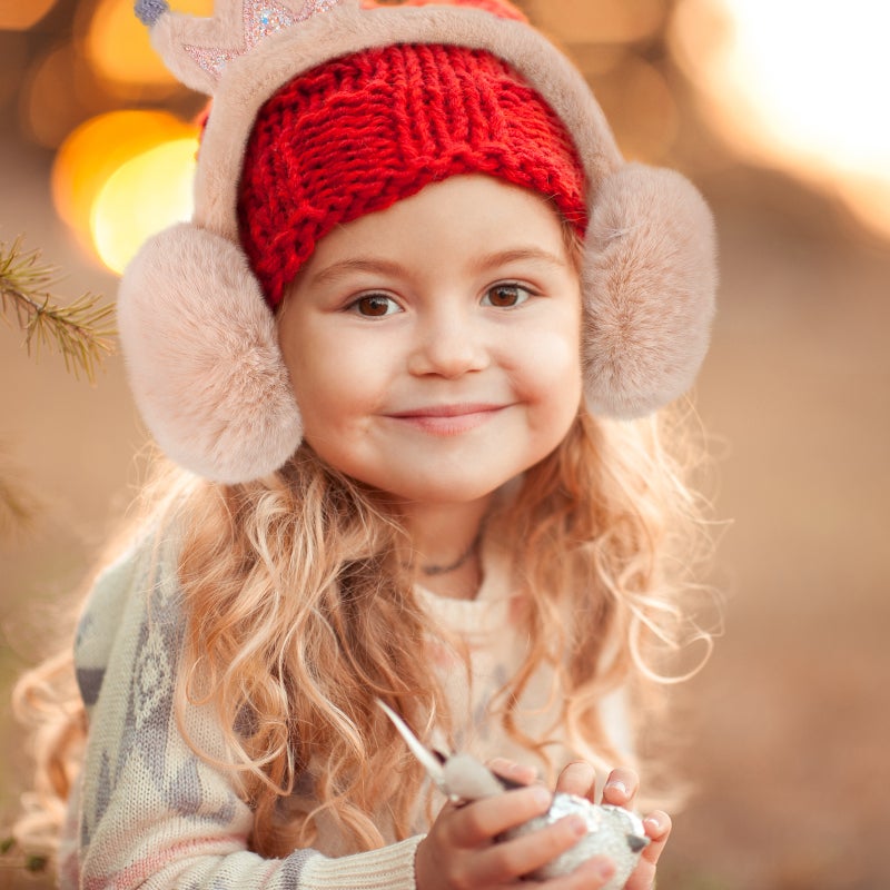 2 pcs Cartoon Earmuff Ear Cover Winter Outdoor Earmuff for Children - Image 4