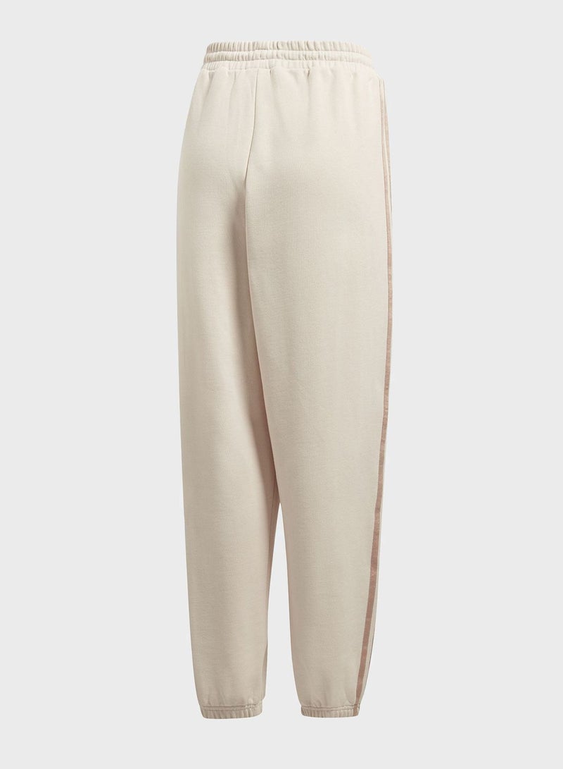 adidas Originals 3 Stripe Cuffed Sweatpants - Image 2