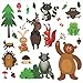 DEKOSH Woodland Animals for Baby Nursery, Kids Bedroom - Image 2