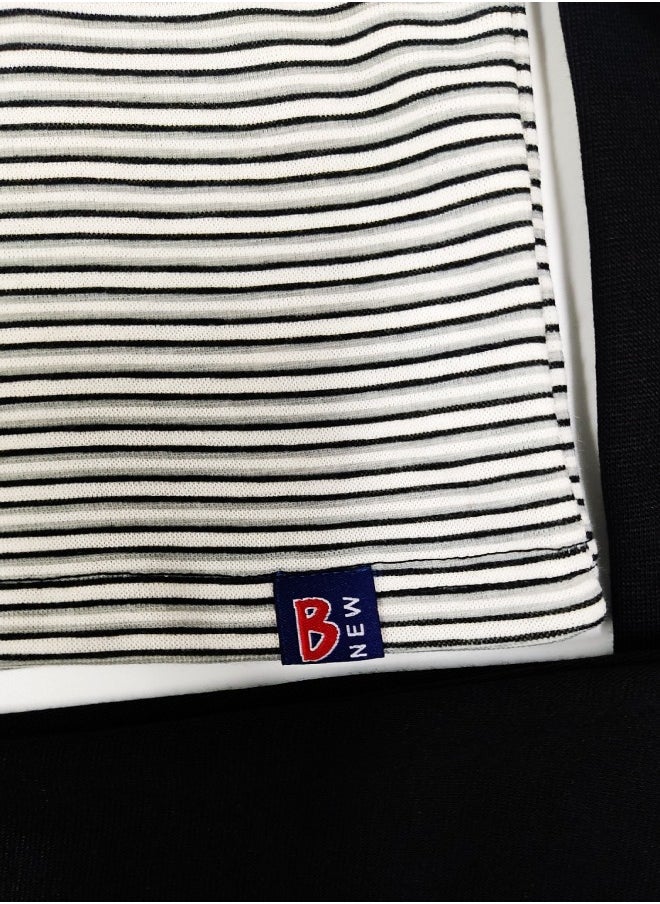 Bashayer Black winter pajamas for boys Medium collar  - Image 3