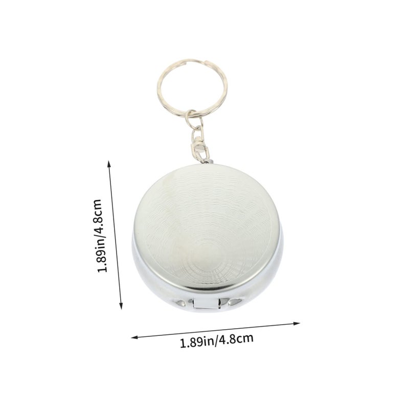 3pcs Aluminum Alloy Portable Car Ashtrays With Lid Compact Pocket Cigarette Case For Travel - Image 3