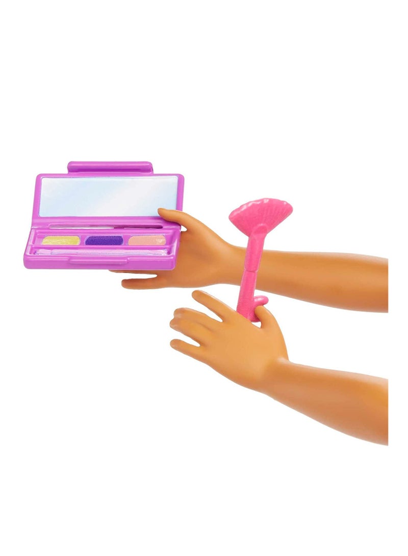Barbie Makeup Artist Doll with Teal Hair - Image 5
