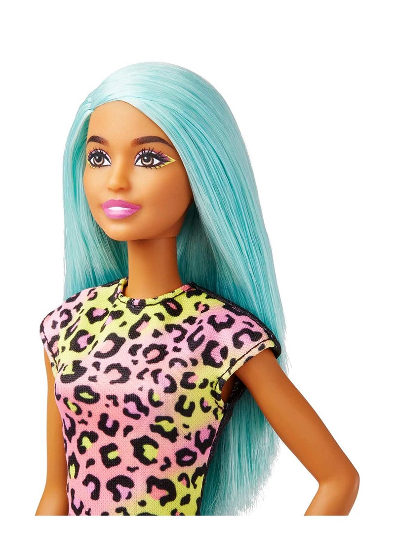 Barbie Makeup Artist Doll with Teal Hair - Image 3