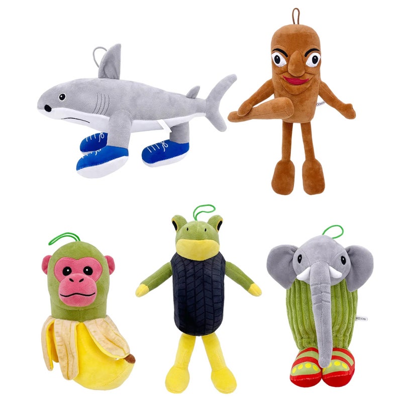 Y&D New Arrival Italian Brainrot Tung Tung Tung Sahur Character Plush Toy – Soft Stuffed Animal Toy for Kids & Collectors, Tralalero Tralala Cuddly Gift - Image 2