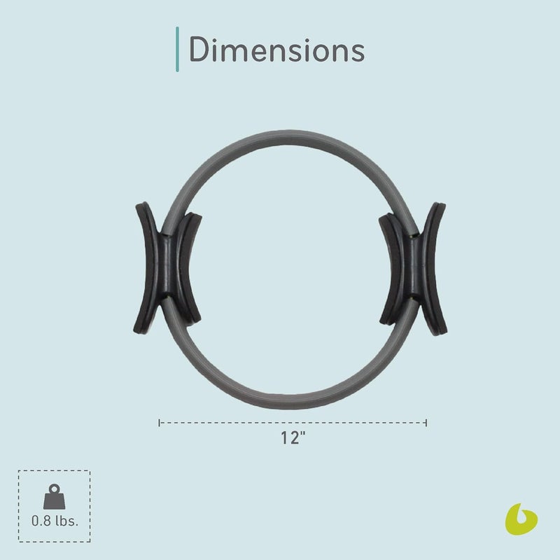 Balanced Body Ultra-Fit Circle Pilates Ring, Body Ring, Great Exercisers for Legs, Fitness Circle, Thigh Exercise, Pilates Circle, Pilate Ring Fitness Equipment for Home or Studio - Image 3