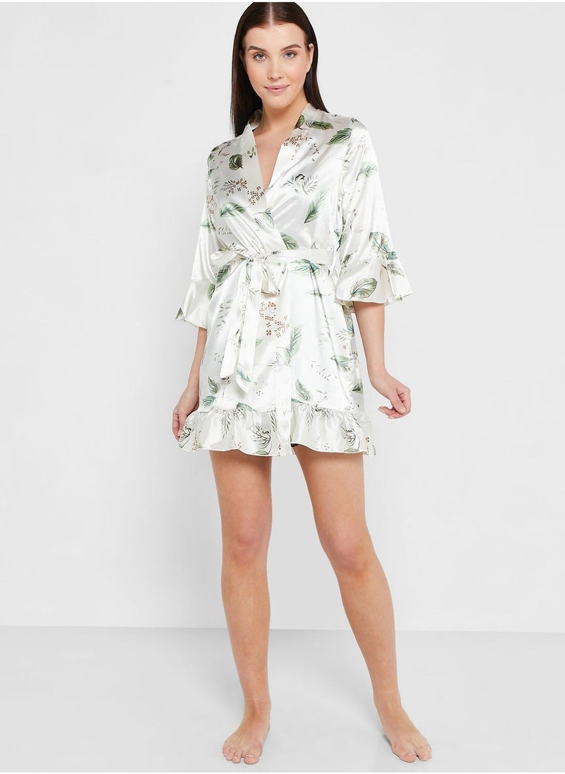 Printed Robe - Image 4