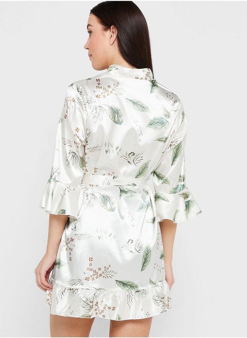Printed Robe - Image 2