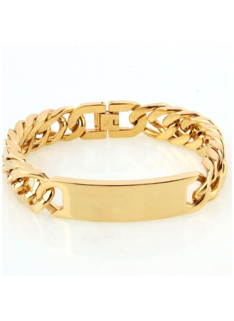 High Quality 22K Gold Plated Bracelet for men