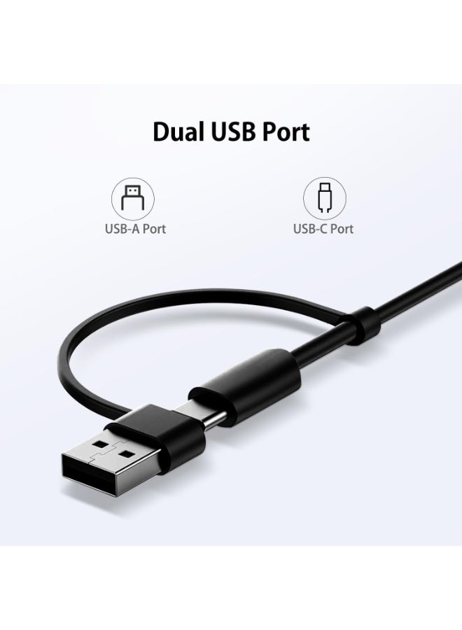 Fast Magnetic Wireless Charger for iPhone 12/13/14/15/16 Series  AirPods 2/3, MagSafe Charging Pad with USB-A  USB-C Ports, for Pro, Pro Max, Plus Models, Portable Fast Charge Station - Image 4