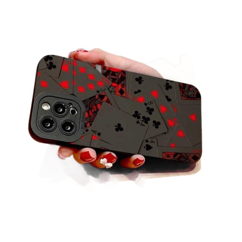 Pupil eye full screen poker for Apple 14 mobile phone case 13/12/11 silicone 15promax anti-fall 7/8p soft case - Image 5