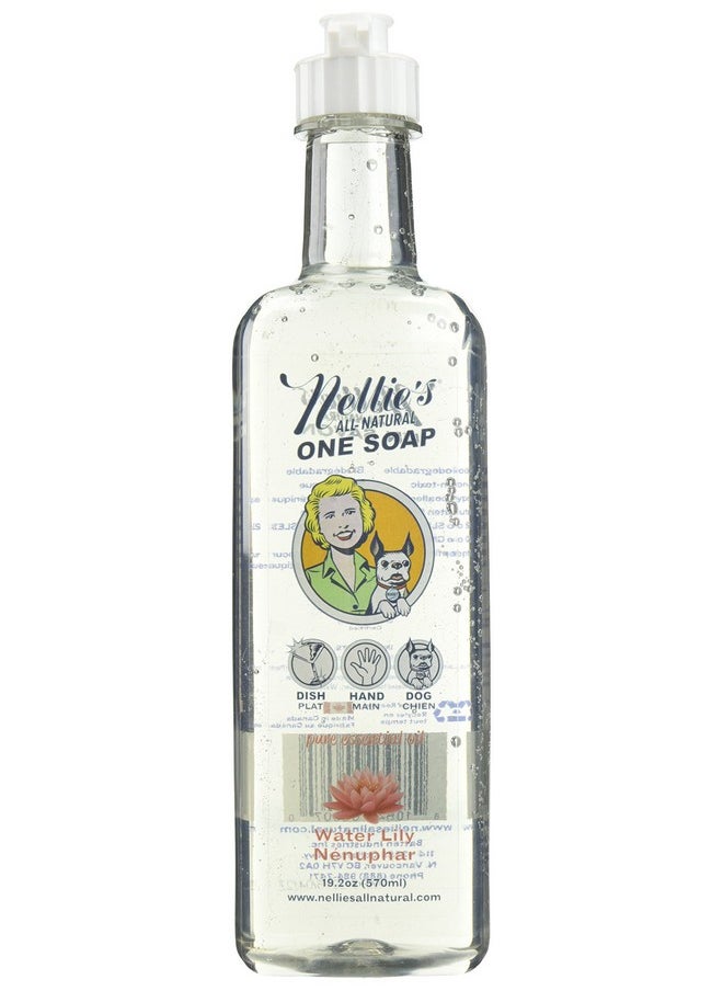 Nellie's Allnatural One Soap19.2 Ozwater Lily  - Image 1