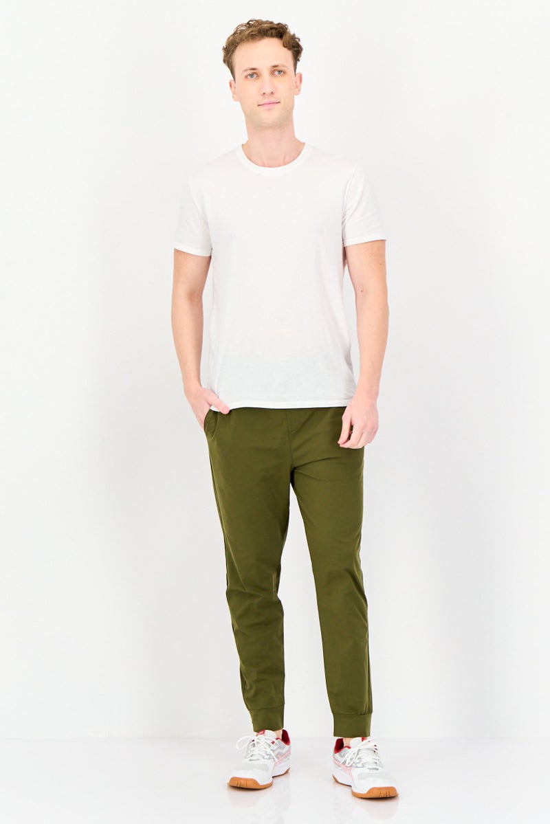 RBX Men Sportswear Fit Outdoor Sweatpants, Olive  - Image 4