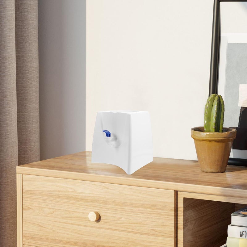Mini Countertop Water Dispenser With Tap For Home Office Use White - Image 5