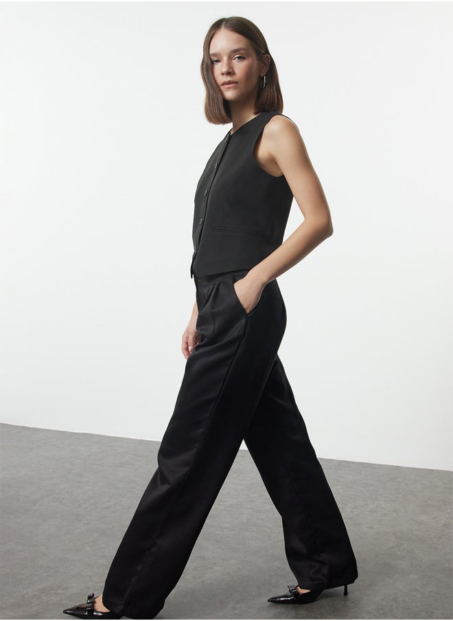 Black Wide Leg/Wide Leg Woven Trousers TWOAW25PL00039 - pzsku/ZAF688FA386AE8E4256B0Z/45/_/1739718397/82708e77-419d-4d98-8bed-894dea42f251