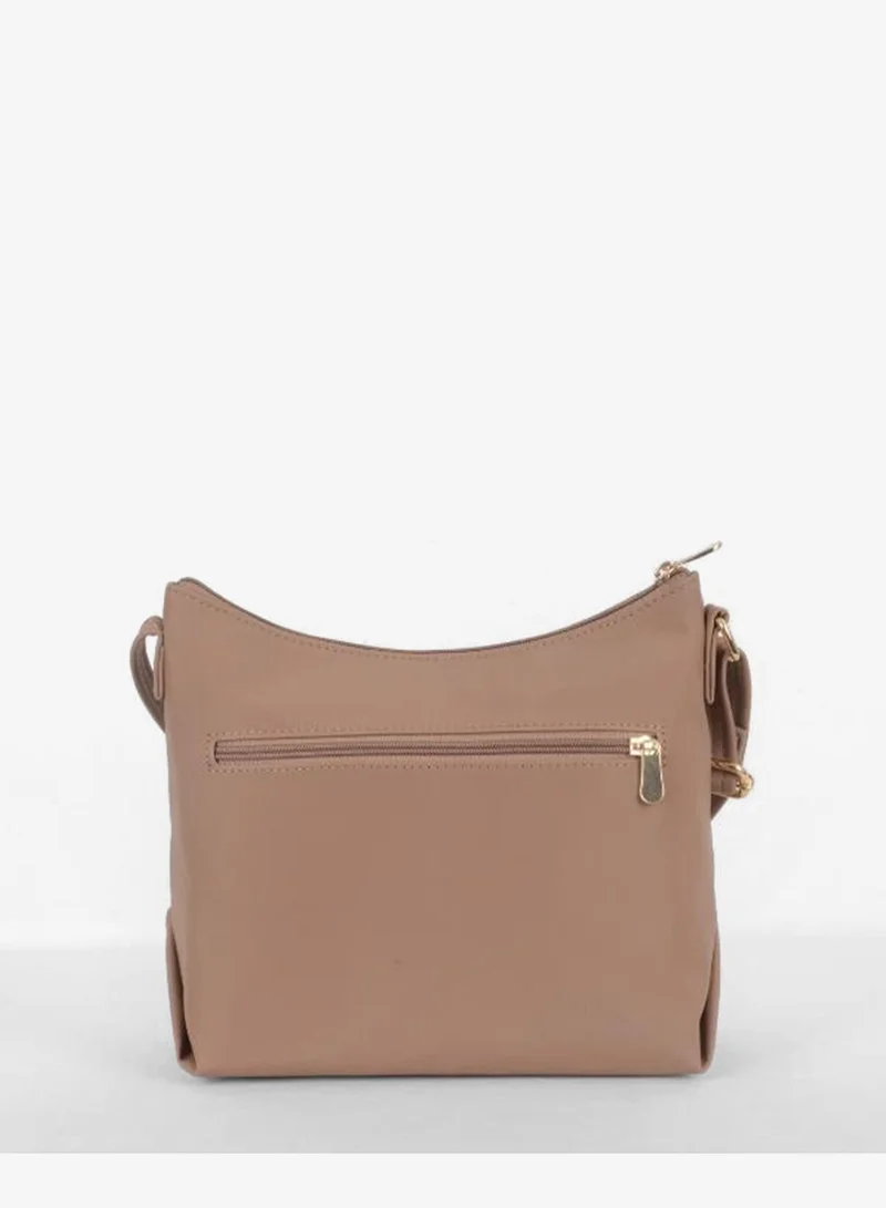 Baggit  Women Beige Sling Bag Small Size | Ladies Stylish Casual Cross Body Purse Handbag for Women | Best Price UAE
