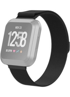 NIBEMINENT Replacement Wrist Strap Watchband For Fitbit Versa Milanese Blue  - Image 3