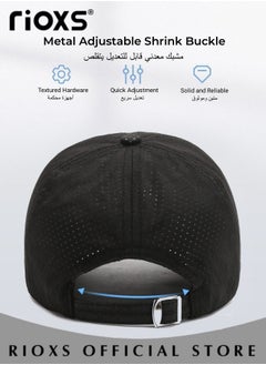 RIOXS Sport Sun Visor Hats,3 Pcs Sunshade Hat For Men And Women,Adjustable Empty Top Baseball Cap,Unisex Cotton Ball Caps,Breathable Outdoor Cap For Running Jogging Golf Tennis Leisure Tourism  - Image 3