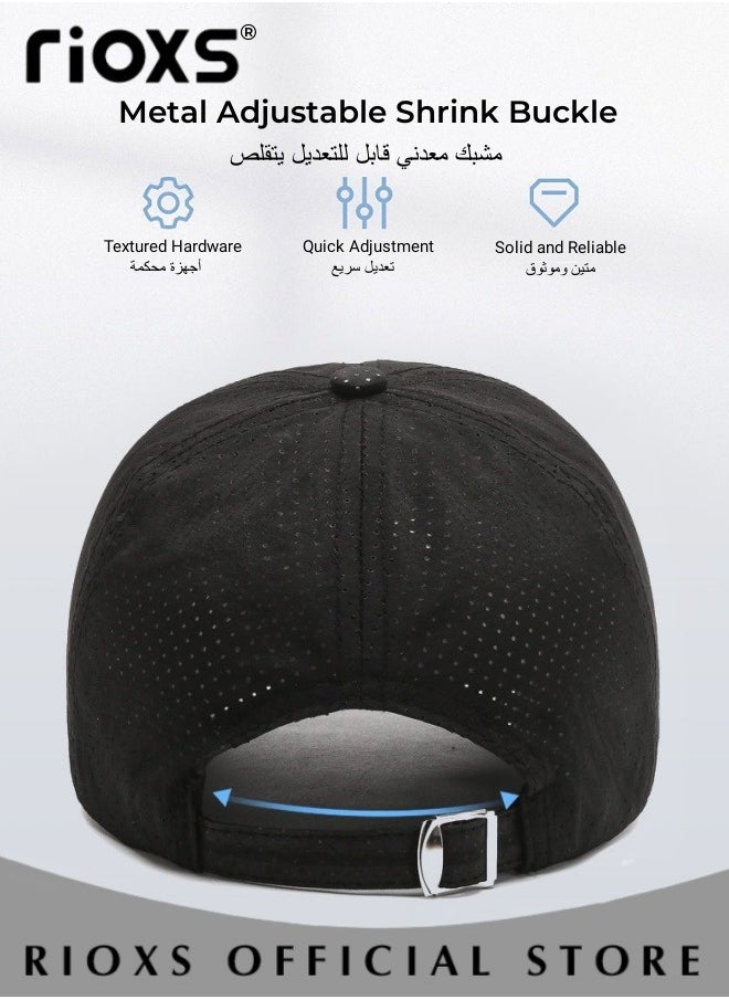 RIOXS - Sport Sun Visor Hats,3 Pcs Sunshade Hat For Men And Women,Adjustable Empty Top Baseball Cap,Unisex Cotton Ball Caps,Breathable Outdoor Cap For Running Jogging Golf Tennis Leisure Tourism - Image 1