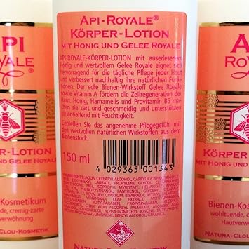 API Royale Body Lotion with Honey Royal Jelly 150 ml - Image 4
