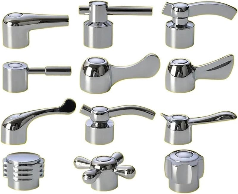 Single Cold Quick Open Faucet Handle Switch Valve Core Handwheel Accessory Color D - Image 2