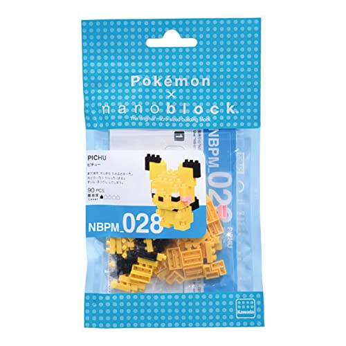 nanoblock Pokmon Pichu Pokmon Series Building Kit - Image 5
