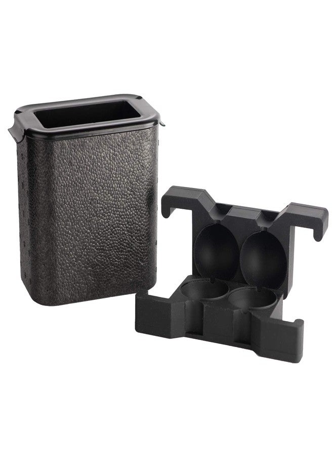Better Kitchen Products صانعة كرات الثلج الشفافة من Better Kitchen Products، قالب ذو تجويفين، صواني كبيرة لكرات الثلج، كرات ثلج جامبو بحجم 2.4 بوصة - Image 5
