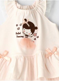 Tiny Hug Baby Girl Pink Ballerina Set  - Image 3