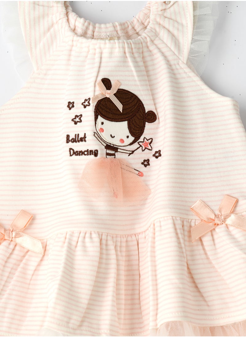 Tiny Hug Baby Girl Pink Ballerina Set  - Image 3