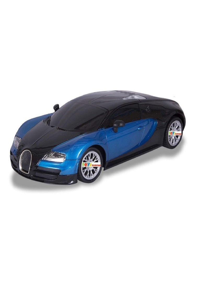 FULL JOY Model Car R/C 1:24  W/Light 10-2438333B BLUE - Image 1