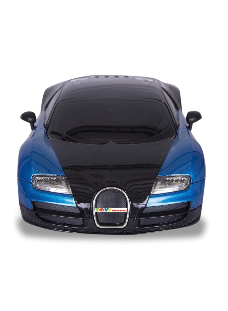 FULL JOY Model Car R/C 1:24  W/Light 10-2438333B BLUE - Image 2