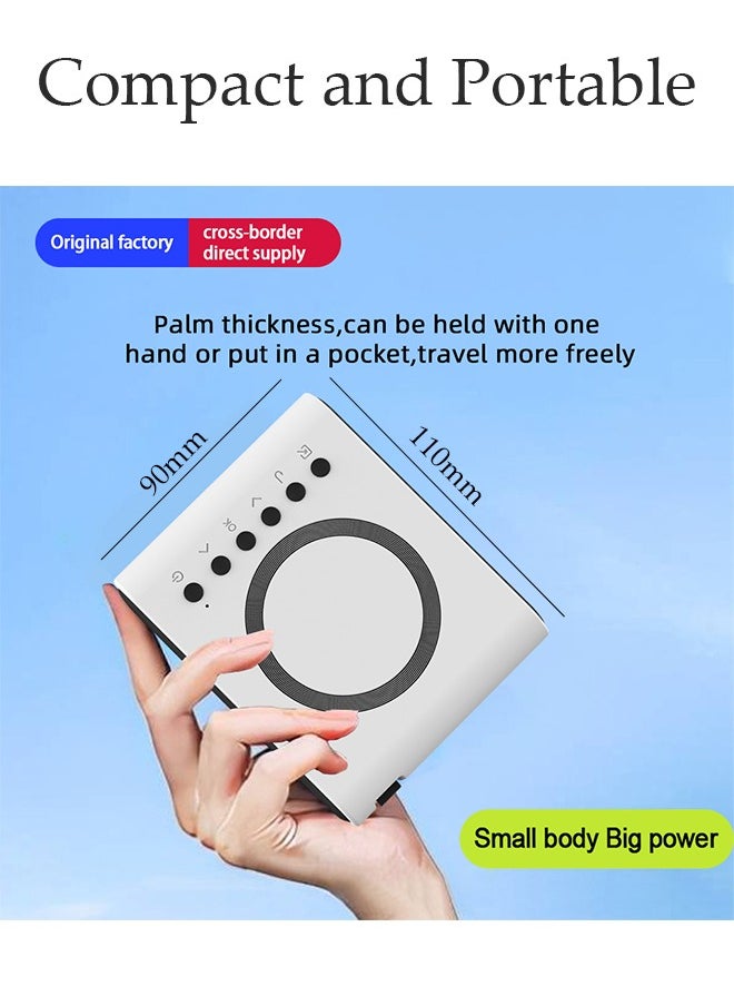 DUNISO - Native 240P Projector Mini Portable Projector with 16"-100" Adjustable Screen WiFi, HD Outdoor Projector Compatible with iOS/Android,TV Stick,HDMI,USB - Image 1