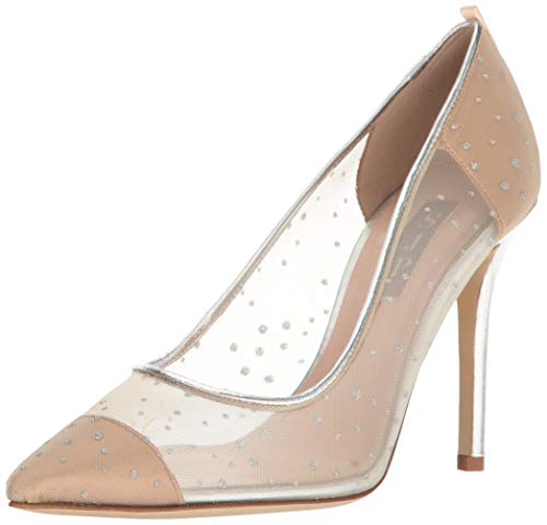SARAH JESSICA PARKER SJP by Sarah Jessica Parker Women's Glass Pointed Toe Dress Pump, Ivey Raindrops, 39.5 B EU (9 US) - Image 3