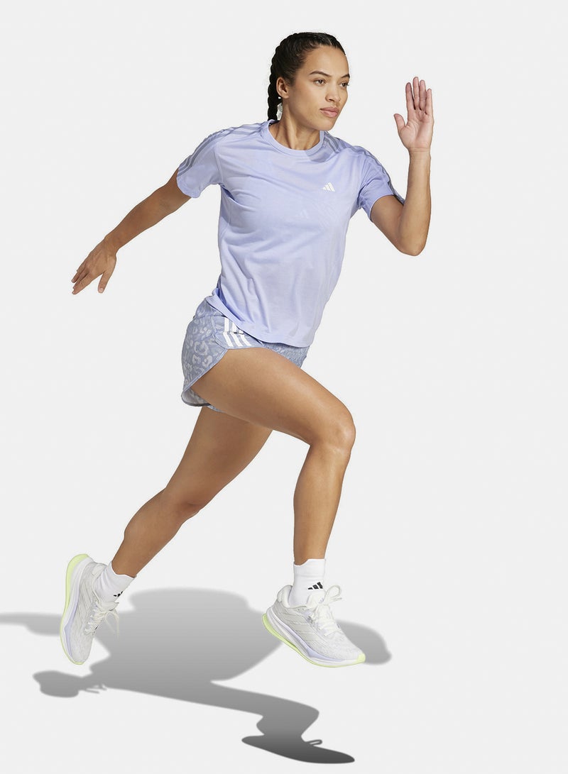Adidas Own The Run 3 Stripes Short - Image 3