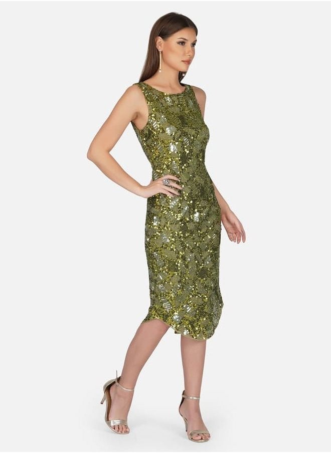 MISSTRANGE - Madison Midi Dress - Image 1