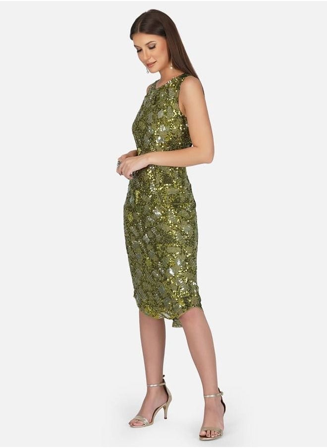 MISSTRANGE - Madison Midi Dress - Image 1