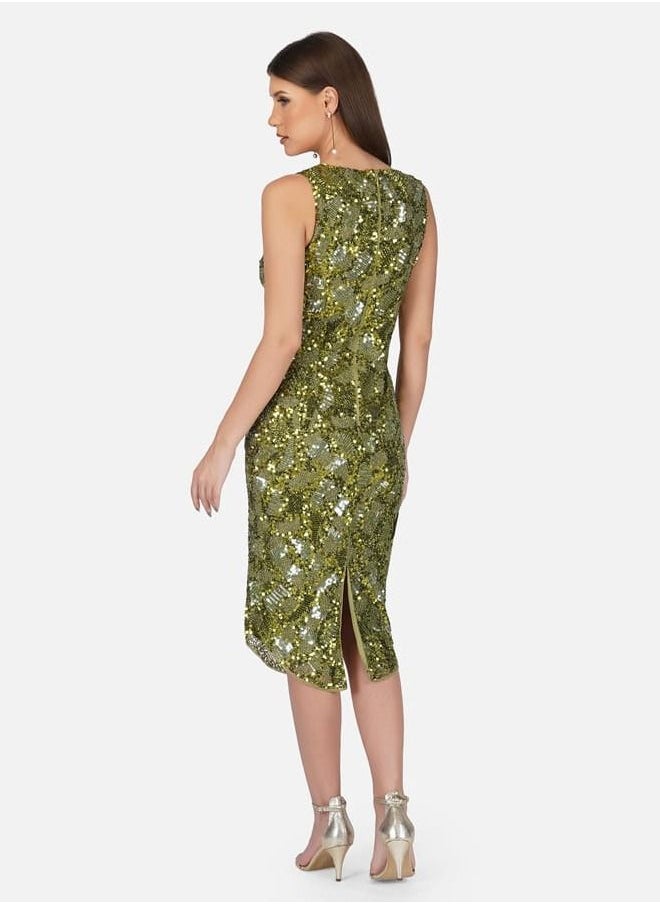 MISSTRANGE - Madison Midi Dress - Image 1