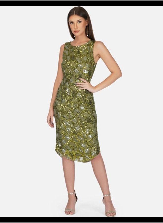 MISSTRANGE - Madison Midi Dress - Image 1