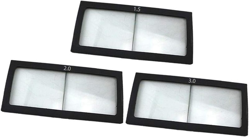 klarako3Pcs Clear Magnifying Helmet Lens for Welding Diopter from 1.5/2.0/3.0 - Image 1