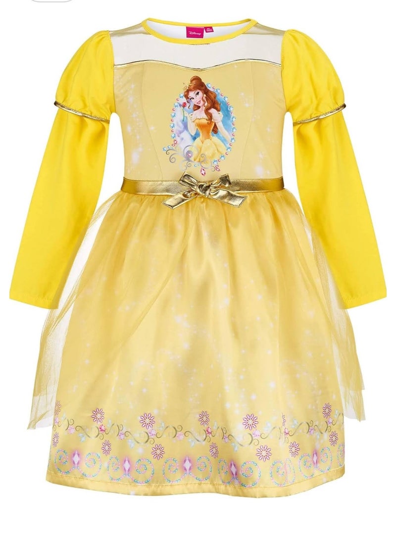 Disney Princess Belle Girls' Costumes Dress - Image 1