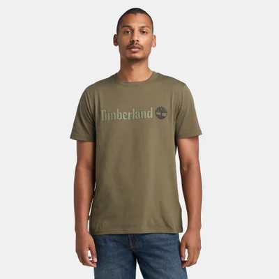 Timberland Men's Linear Logo T-Shirt