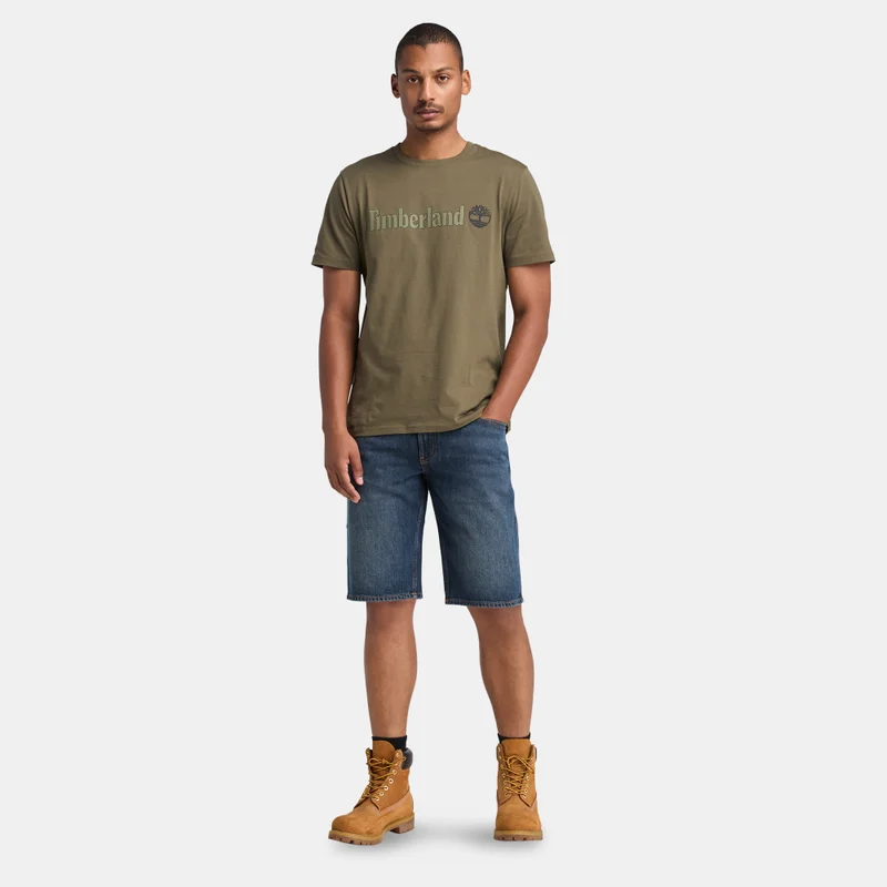 Timberland Men's Linear Logo T-Shirt