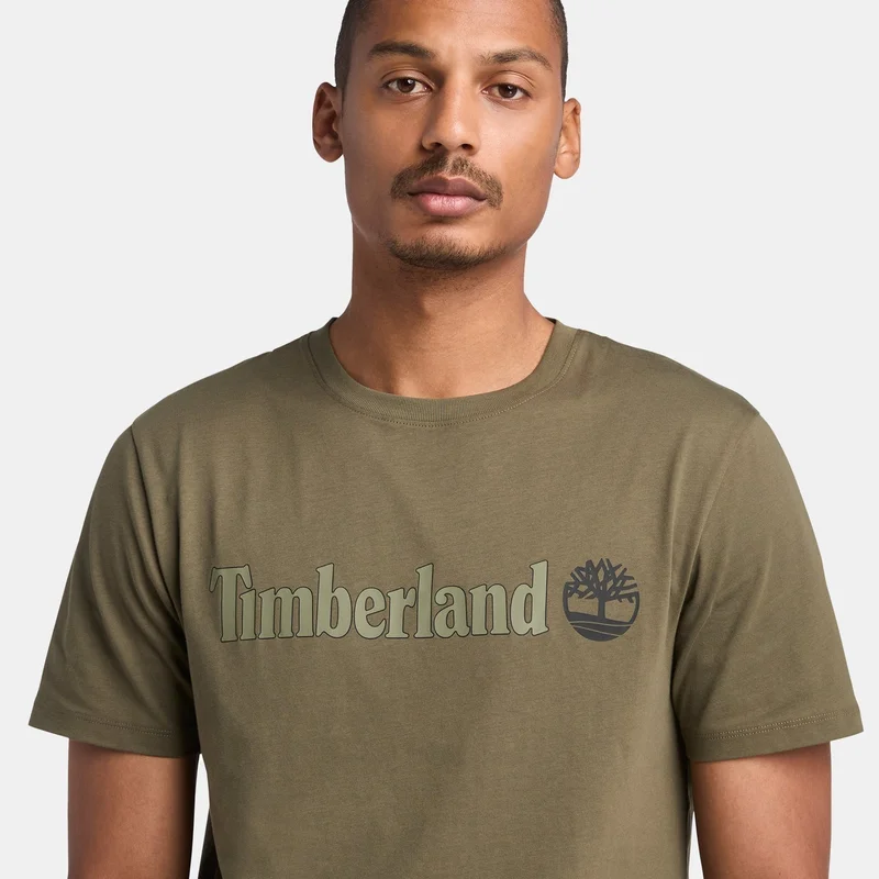 Timberland Men's Linear Logo T-Shirt