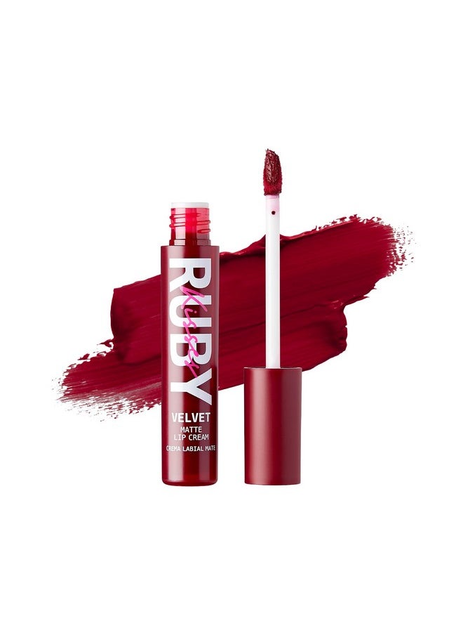 Velvet Lip Cream Matte Finish Lipstick Rich Color Long Lasting Lip Stain Lightweight Nourishing Hydration High Pigment Lip Tint (Scarlet Rouge) - pzsku/ZAF696142162B43DC9018Z/45/_/1707975251/793db5b9-9ffc-49d5-8fb0-2adf67ebd2d2