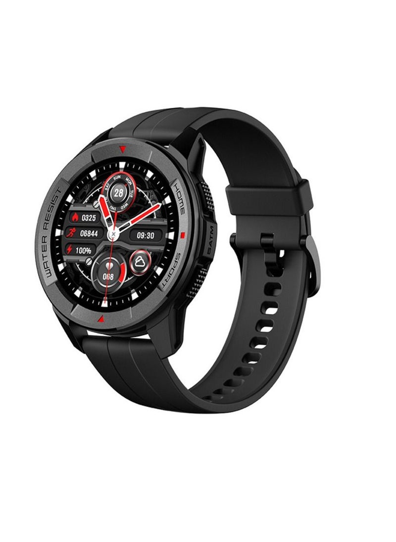Mibro - Mibro  Smart Watch Fitness Tracker with 38 different sport modes, splash proof  Watch X1  black - Image 1