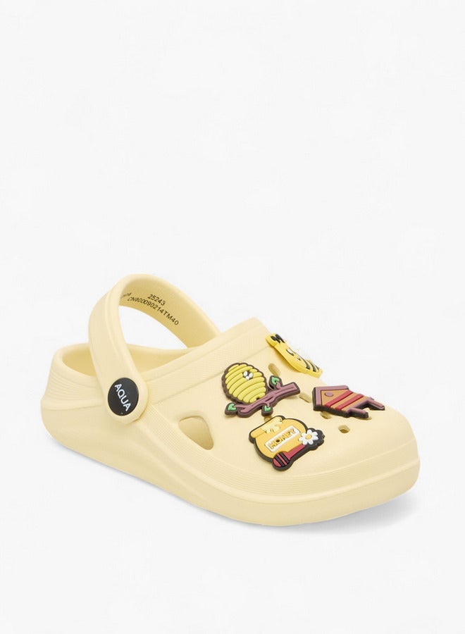 أكوا أحذية بناتي جيبيتز مزينة بحزام خلفي - Image 2