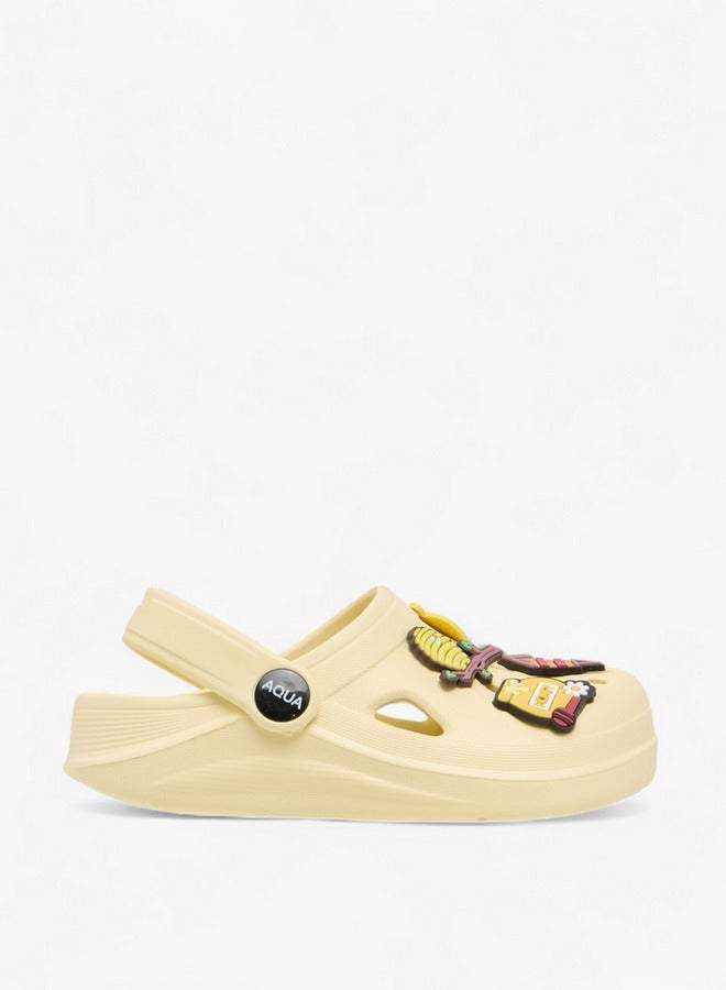 أكوا أحذية بناتي جيبيتز مزينة بحزام خلفي - Image 1