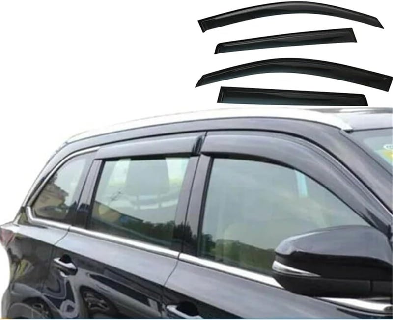 Vuzmode Door Visor Sun Rain Guards for Mitsubishi Outlander - Image 5
