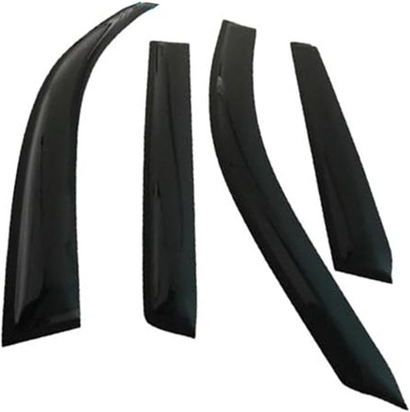 Vuzmode Door Visor Sun Rain Guards for Mitsubishi Outlander - Image 1