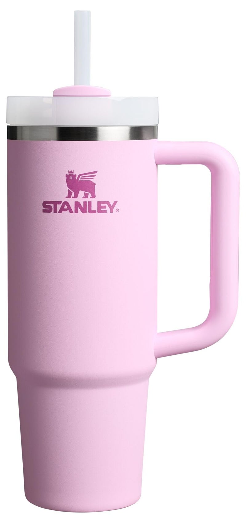 Stanley Stanley Quencher H2.0 Tumbler with Handle and Straw 30 oz | Flowstate 3-Position Lid | Cup Holder Compatible for Travel | Insulated Stainless Steel Cup | BPA-Free | Cherry Blossom - Image 1