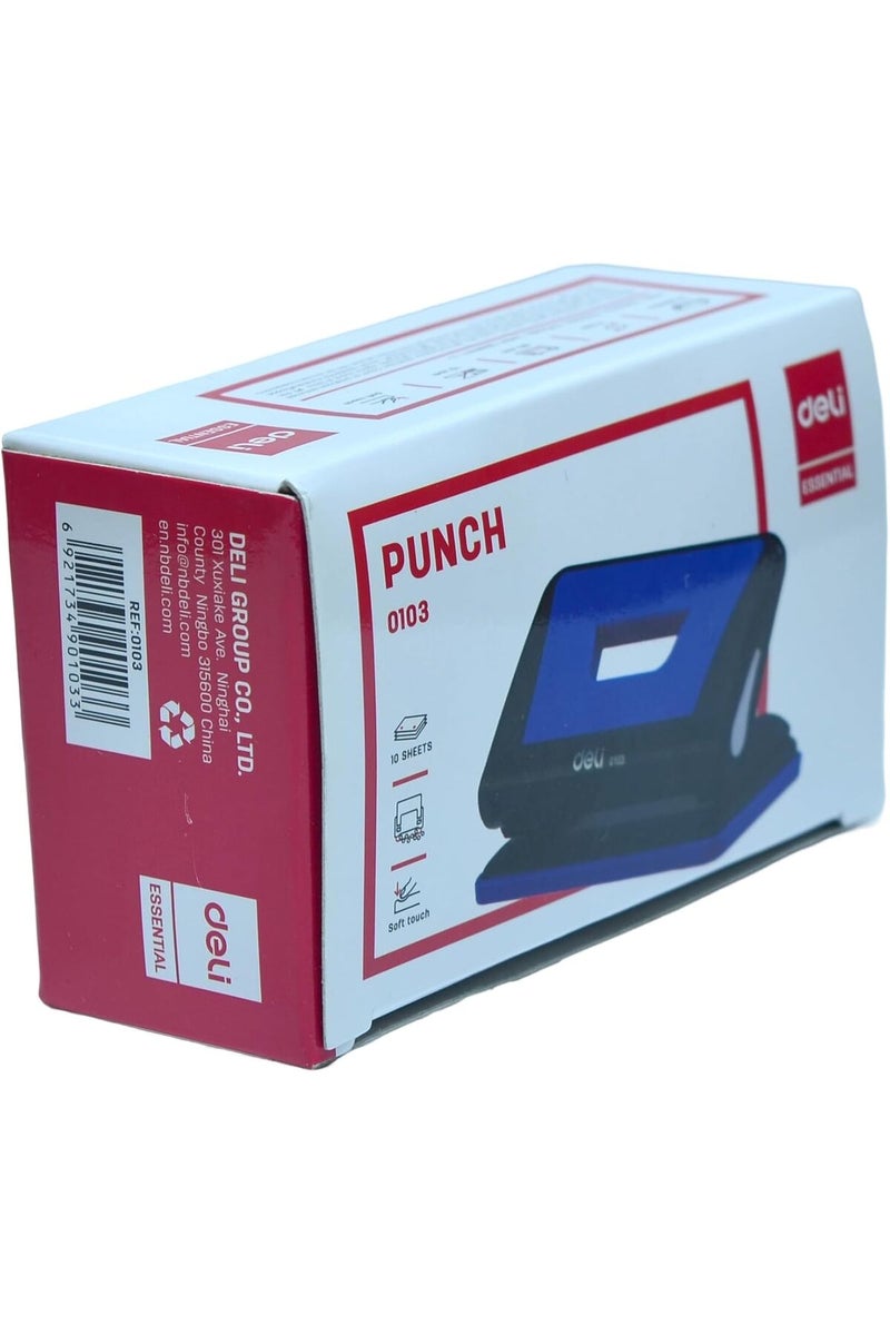 Deli Metal Punch Machine, Black - Image 3